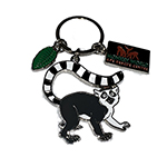 KEY RING SHAPED RING TAILED LEMUR